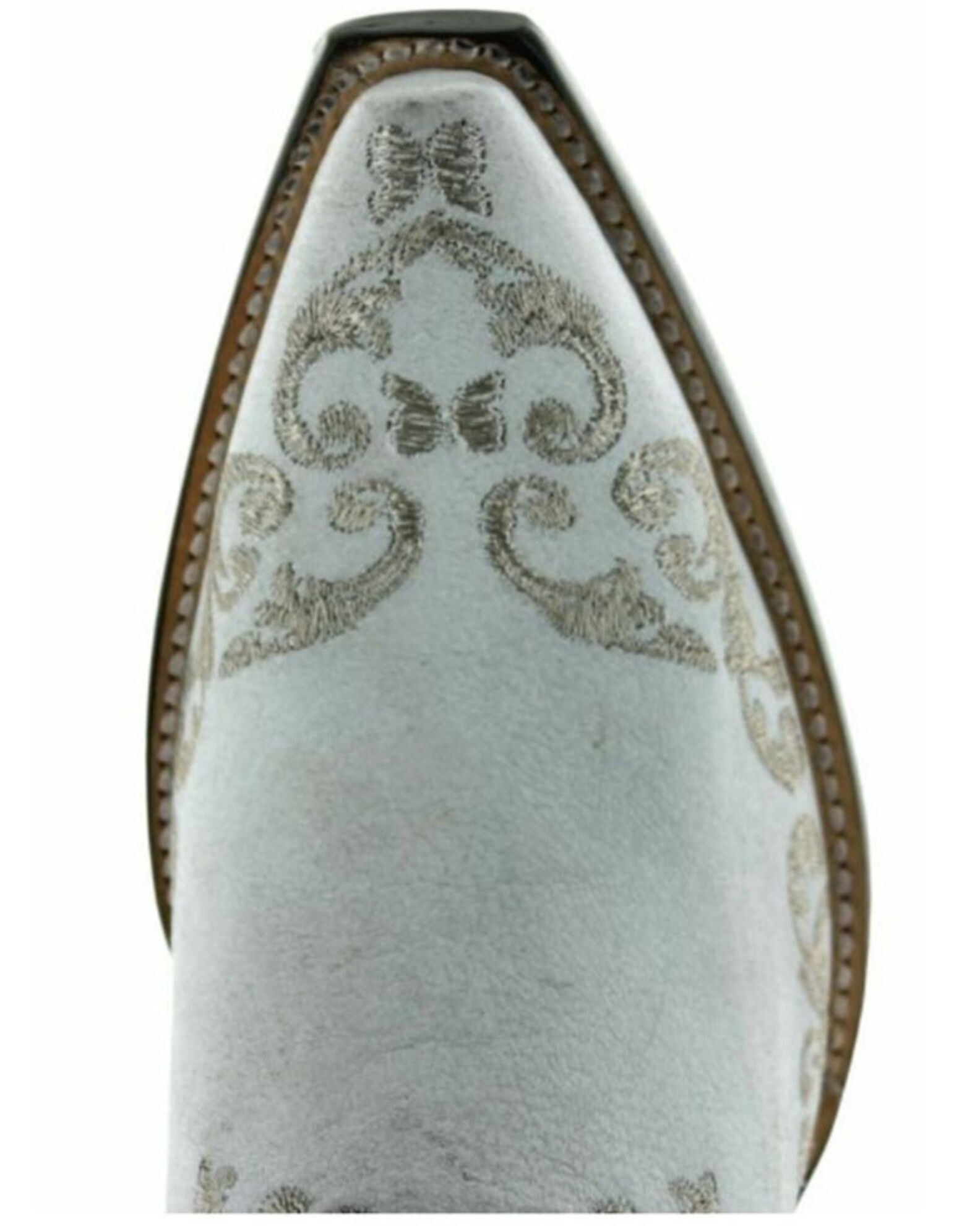 Image #3 - Yippee Ki Yay Women's Selfie Western Boots - Snip Toe, White, hi-res