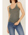 Beyond The Radar Women's Sweater Knit Cami, Light Blue, hi-res