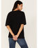 Image #4 - Wrangler Women's Est 1947 Fire Logo Graphic Girlfriend Tee, Black, hi-res
