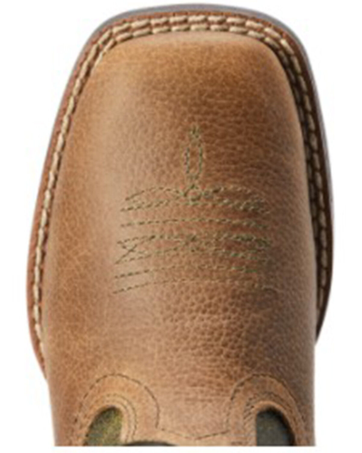 Image #4 - Ariat Boys' Firecatcher Easy Fit Short Western Boots - Broad Square Toe, Brown, hi-res