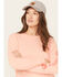 Image #2 - Carhartt Women's Loose Fit Heavyweight Long Sleeve Graphic T-Shirt, Light Orange, hi-res