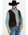 Image #3 - Scully Leatherwear Men's Brown Boar Suede Hunting Vest , , hi-res