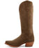 Image #3 - Black Star Women's Addison Suede Tall Western Boots - Snip Toe , Brown, hi-res