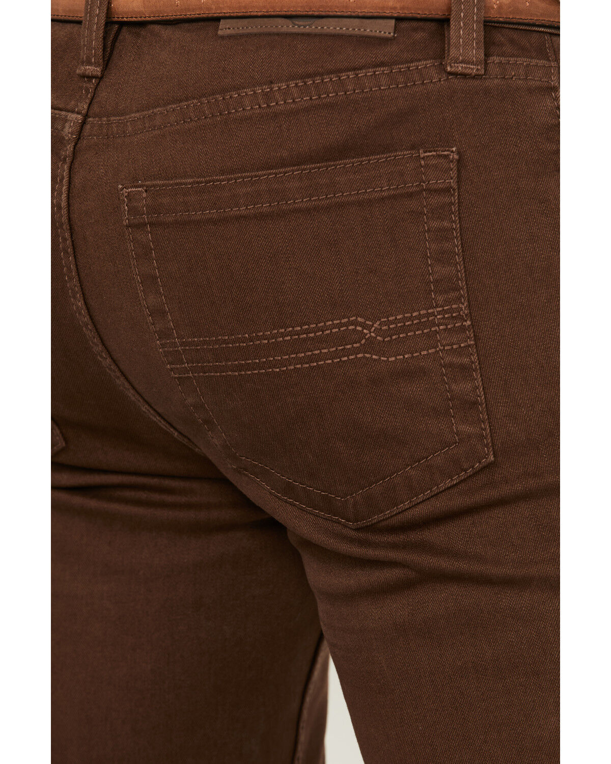 Image #4 - Cody James Men's Canyon Wash Jackson Slim Straight Stretch Denim Jeans, Dark Brown, hi-res