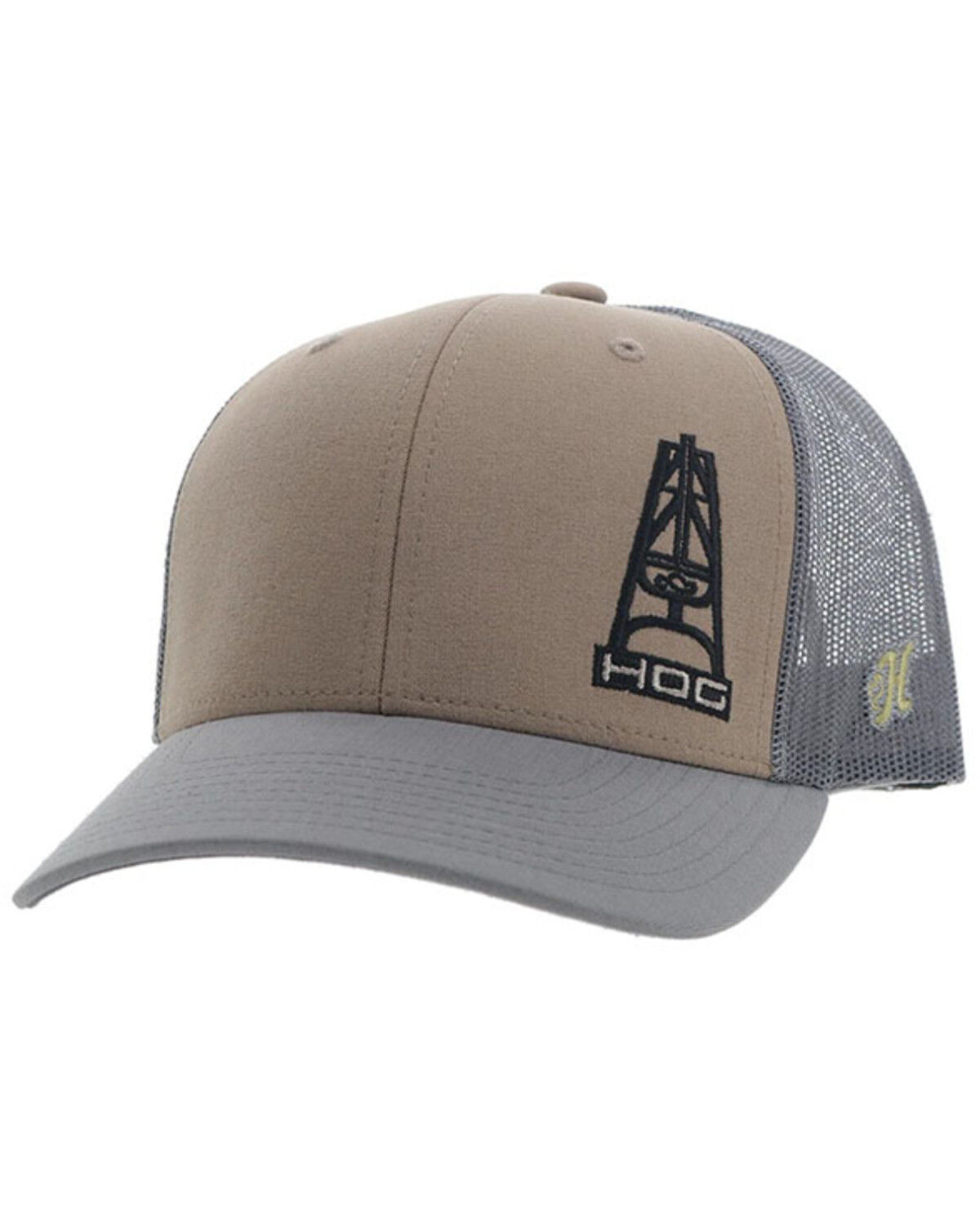 Image #1 - Hooey Men's HOG Oil Gear Trucker Cap, Multi, hi-res