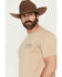 Image #2 - Pendleton Men's Western Heavyweight Short Sleeve Graphic T-Shirt, Cream, hi-res