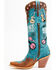Dan Post Women's Nashville Music Festival Embroidered Western Tall Boots - Snip Toe , Blue, hi-res
