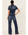 Idyllwind Women's Bluebird Denim Jumpsuit , Dark Blue, hi-res