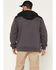 Image #4 - Hawx Men's Hard Face Full Zip Fleece Hooded Sweatshirt, Charcoal, hi-res