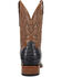 Image #5 - El Dorado Men's Exotic Blue Nile Crocodile Western Boots - Broad Square Toe, Blue, hi-res