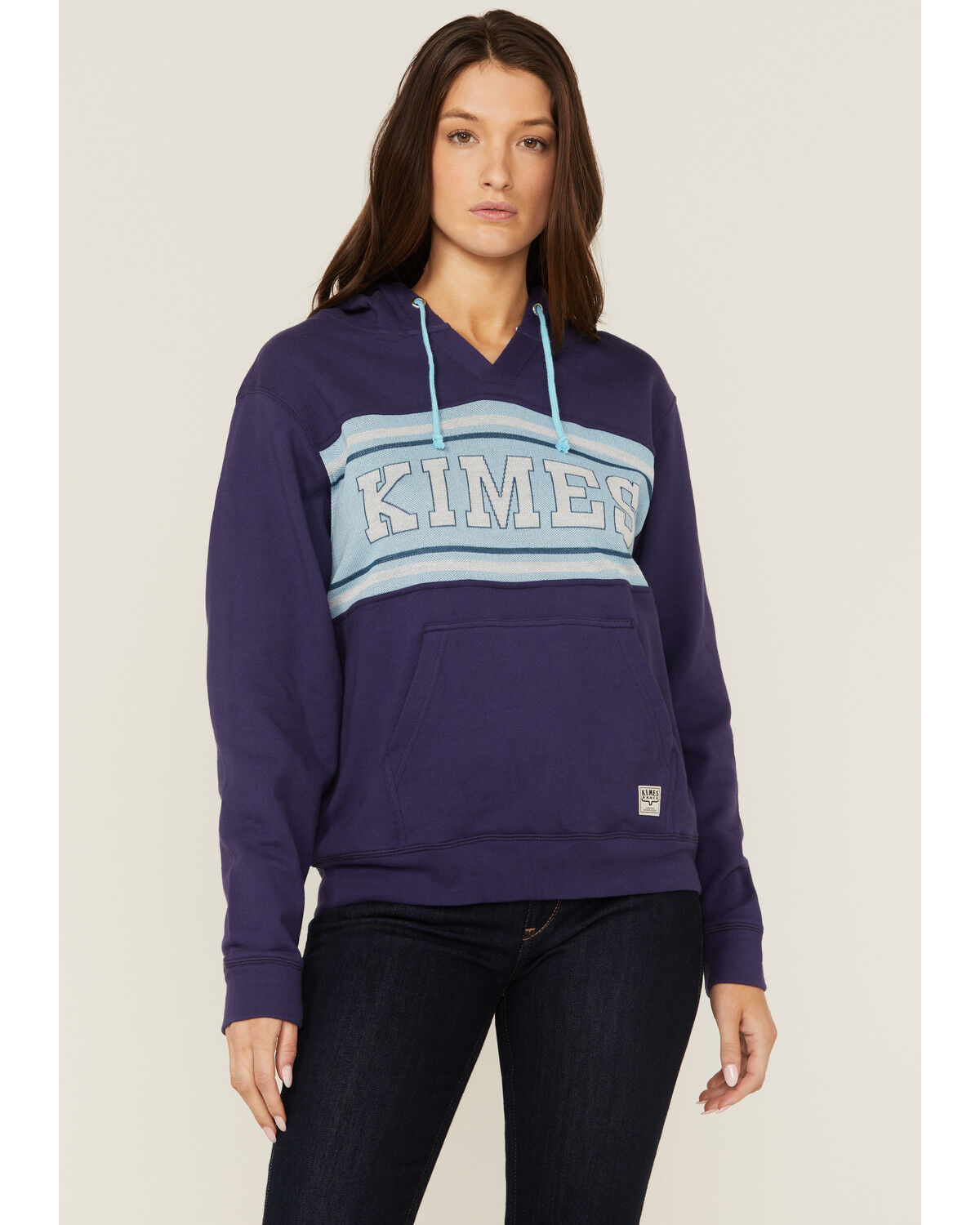 Image #1 - Kimes Ranch Women's North Star Hoodie, Blue, hi-res