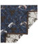 Image #4 - HiEnd Accents Saratoga Reversible Queen Size Quilt Set - 3 Piece, Navy, hi-res