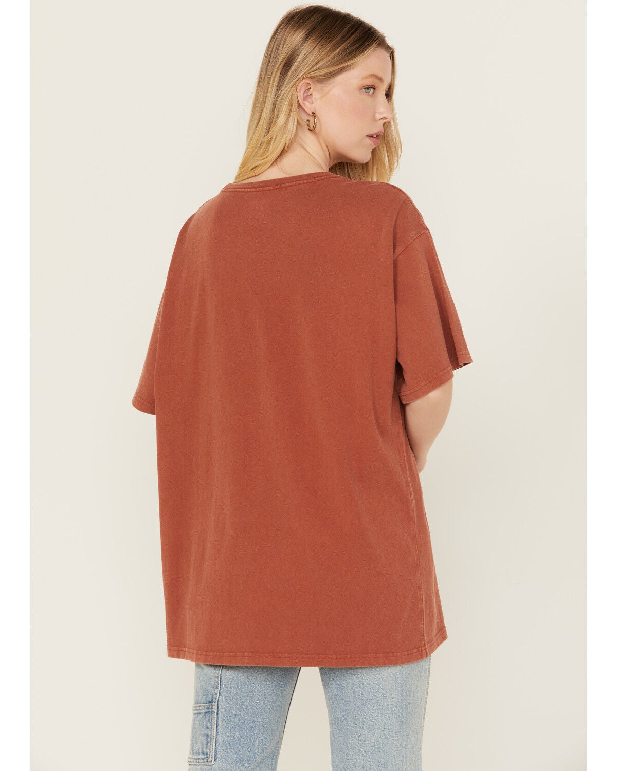 Image #4 - Wrangler Women's OG Cowboy Logo Short Sleeve Graphic Tee, Brown, hi-res