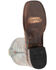 Image #7 - Ferrini Men's Ostrich Patchwork Exotic Western Boots - Broad Square Toe, Kango, hi-res