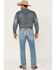 Image #3 - Ariat Men's M7 Hartwell Julian Medium Wash Stretch Slim Straight Jeans , Blue, hi-res