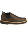Georgia Boot Men's Georgia Giant Romeo Slip-On Work Shoes - Round Toe, Dark Brown, hi-res
