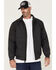 Image #1 - Cody James Men's FR Ripstop Utility Bomber Work Jacket, Charcoal, hi-res