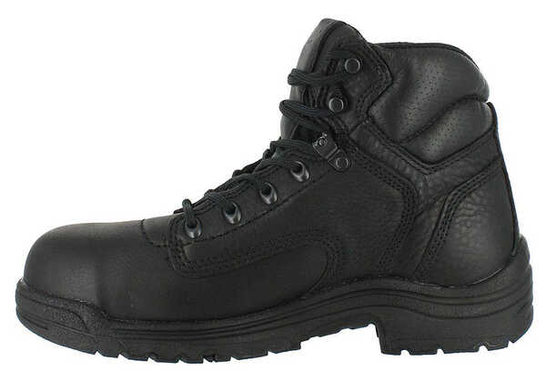 Image #7 - Timberland PRO Men's Titan 6" Work Boots - Alloy Toe , Black, hi-res