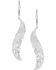 Image #2 - Montana Silversmiths Women's Breaking Trail Feather Earrings, Silver, hi-res