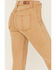 Shyanne Women's Iced Coffee High Rise Stretch Super Flare Jeans, Coffee, hi-res