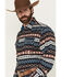 Image #2 - Rodeo Clothing Men's Southwestern Striped Long Sleeve Snap Western Shirt, Multi, hi-res