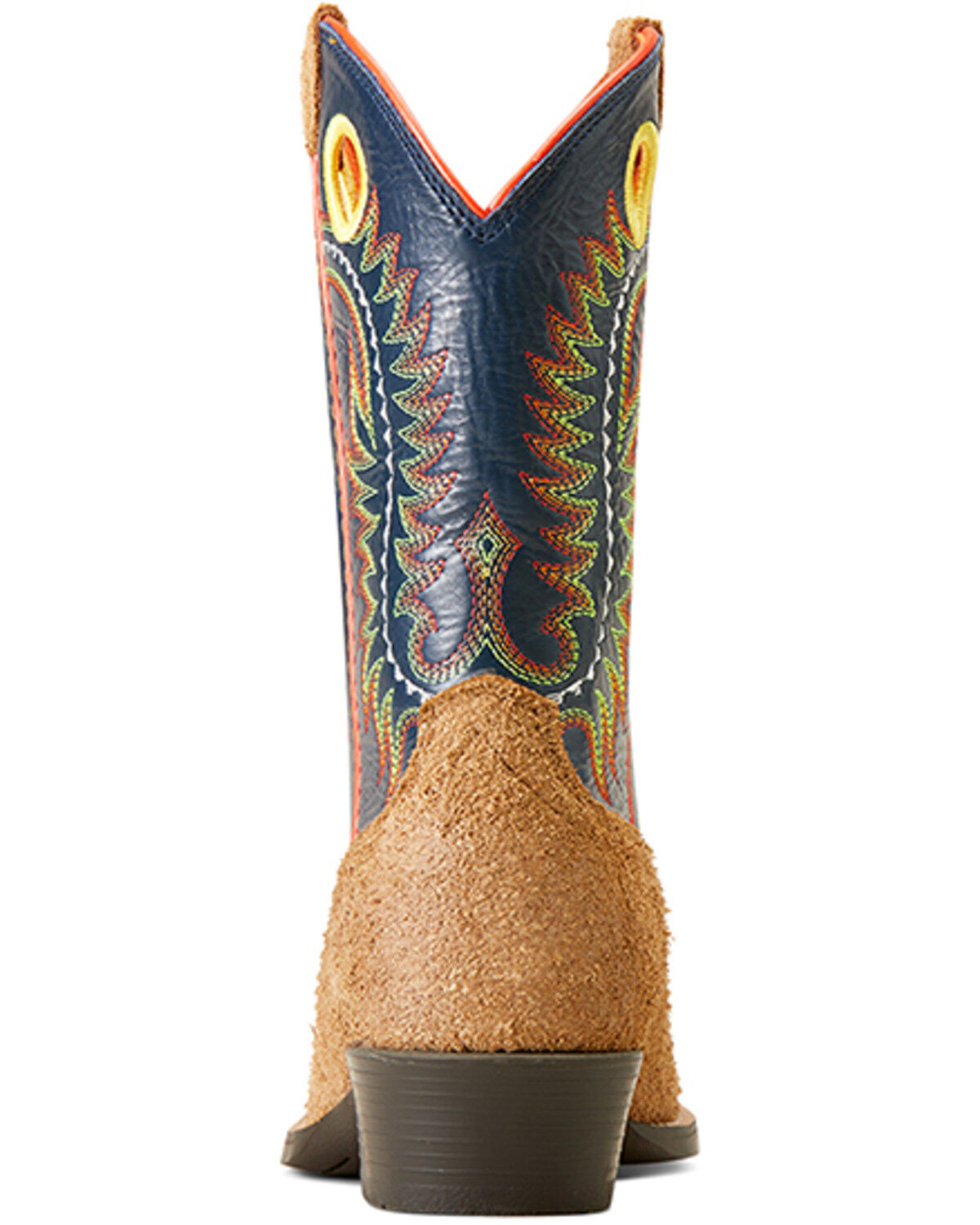 Image #3 - Ariat Boys' Derby Monroe Western Boots - Square Toe, Beige, hi-res
