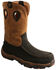 Twisted X Men's Pull On Work Boots - Nano Composite Toe, Black, hi-res