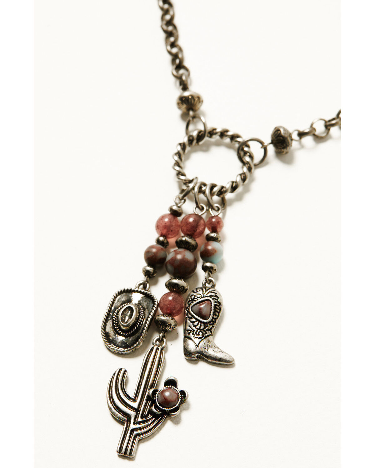 Image #2 - Shyanne Women's Strawberry Skies Jewelry Set - 2 Piece, Silver, hi-res