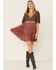 Patrons of Peace Women's Boho Print Cole Dress, Rust Copper, hi-res