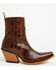 Image #2 - Ariat Women's Jade Western Booties - Snip Toe, Brown, hi-res