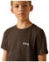 Image #3 - Ariat Boys'  Flag Logo Short Sleeve Graphic Print T-Shirt , Black, hi-res