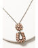 Image #1 - Shyanne Women's Pink Pendant Necklace, Silver, hi-res