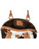 STS Ranchwear By Carroll Women's Yipee Kiyay Sansa Satchel, Brown, hi-res