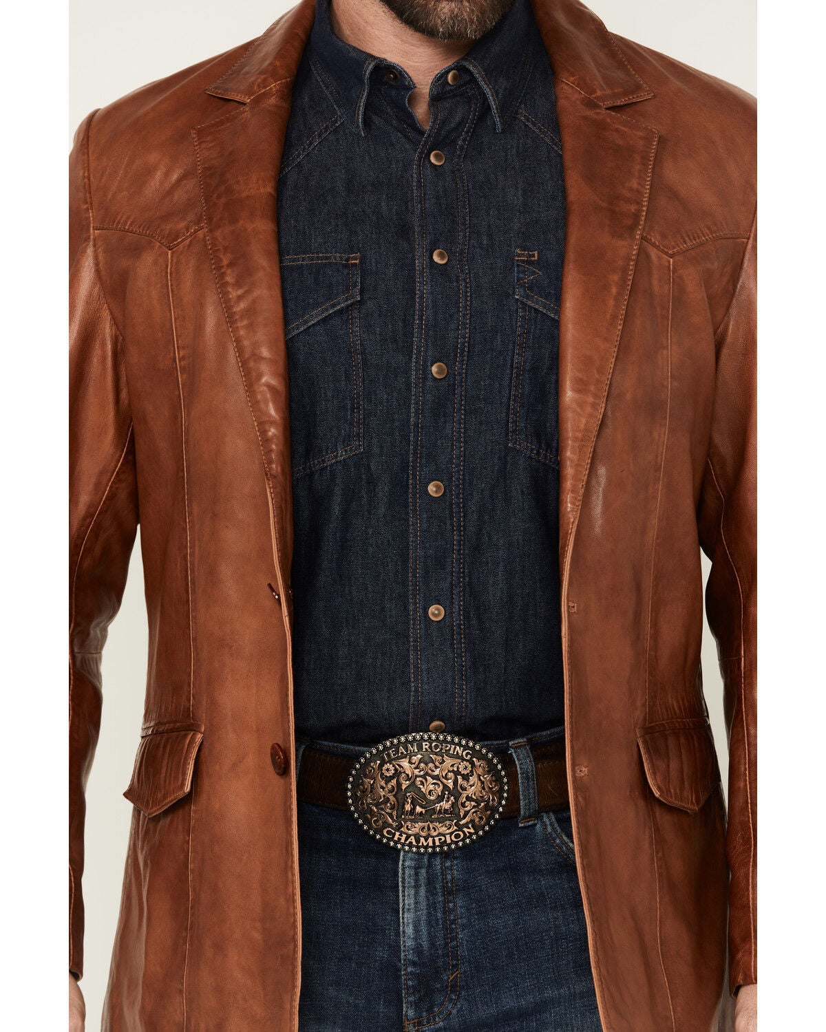 Scully Men's Leather Western Blazer | Sheplers