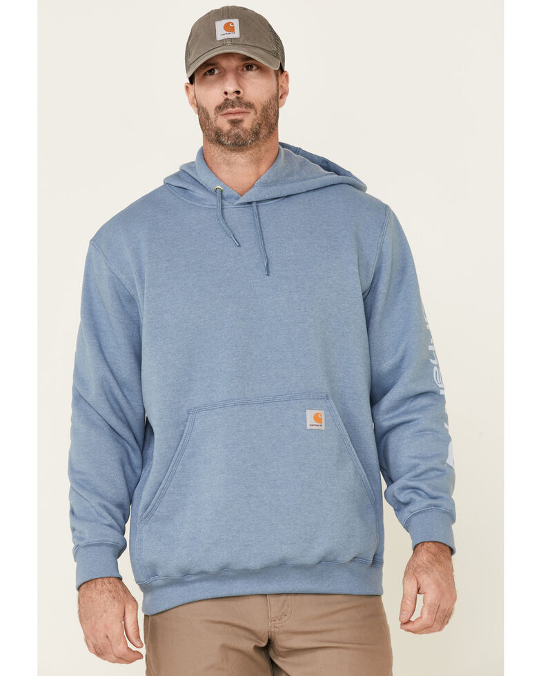 Carhartt hoodie light blue clearance