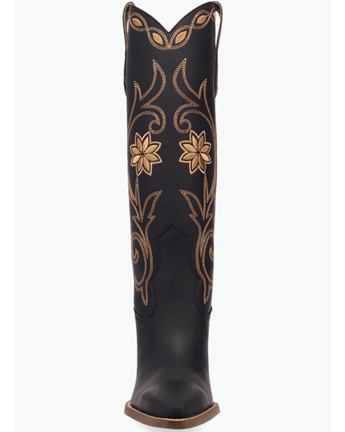 Image #4 - Dingo Women's Miss Daisy Tall Western Boots - Snip Toe, Black, hi-res