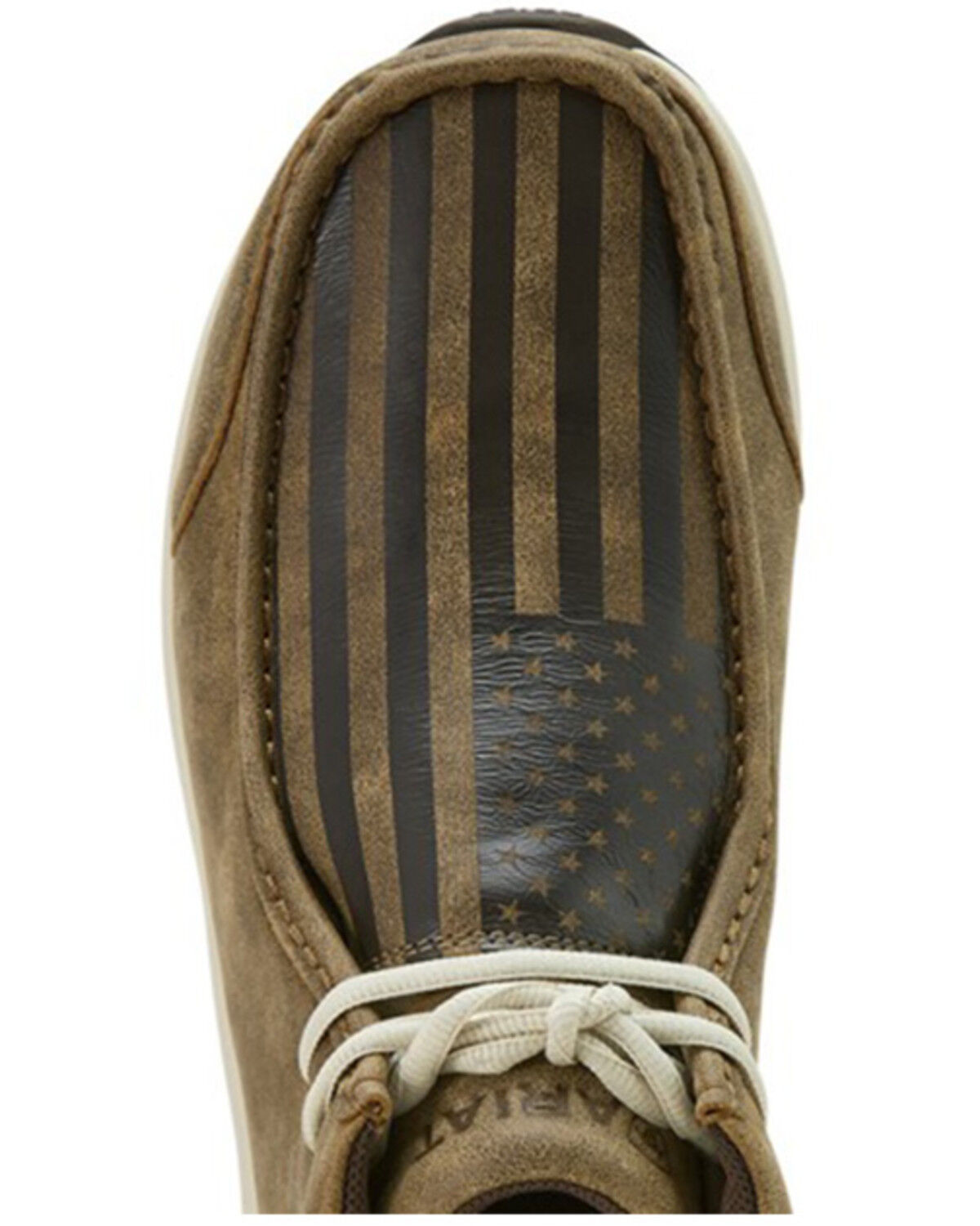 Image #4 - Ariat Men's Spitfire American Flag Casual Shoes - Moc Toe, Multi, hi-res