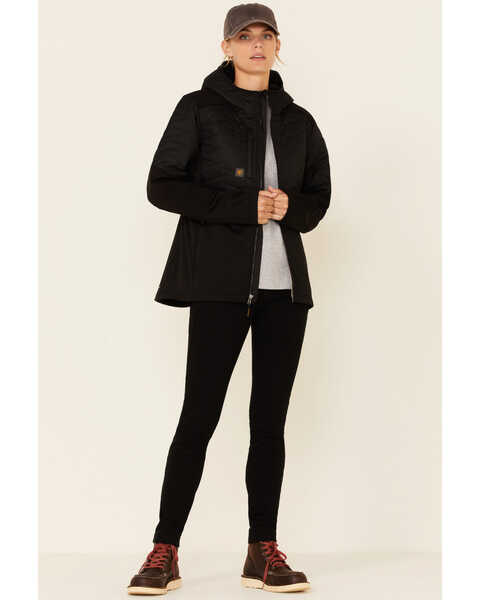 Ariat Women's Rebar Cloud 9 Zip-Front Insulated Work Jacket , Black, hi-res