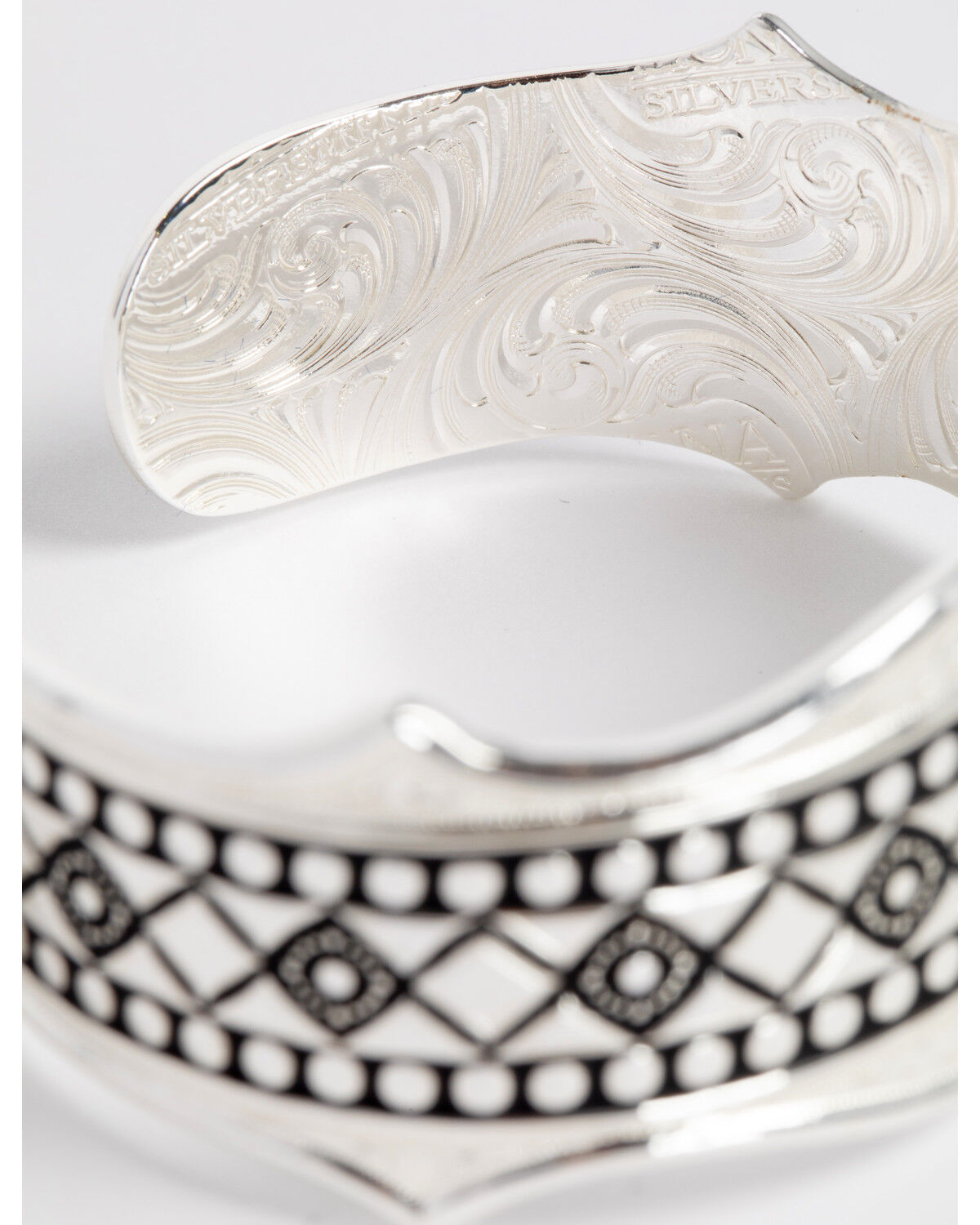 Image #3 - Montana Silversmiths Women's Phases Of The World Cuff Bracelet, Silver, hi-res
