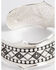 Image #3 - Montana Silversmiths Women's Phases Of The World Cuff Bracelet, Silver, hi-res