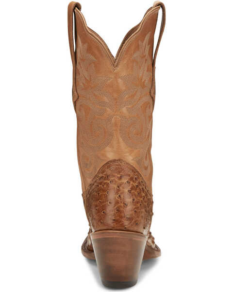 Image #4 - Tony Lama Women's Mindy Saddle Western Boots - Snip Toe, , hi-res