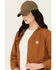 Image #2 - Carhartt Women's Relaxed Fit Lightweight Water Repellent Jacket , Tan, hi-res