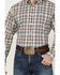 Image #3 - Cinch Men's Plaid Print Long Sleeve Button-Down Western Shirt, Grey, hi-res