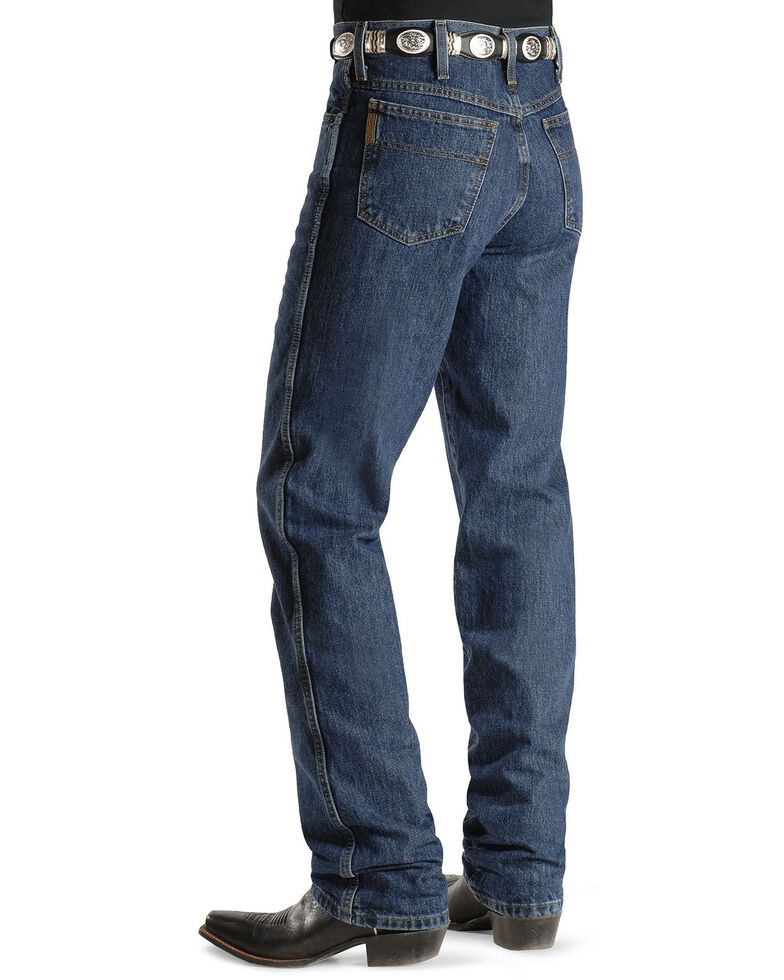 Cinch Men's Bronze Label Tapered Slim Fit Jeans , Dark Stone, hi-res