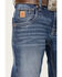 Image #2 - Cinch Boys' Medium Wash Relaxed Straight Jeans, , hi-res