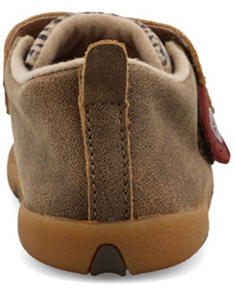 Image #5 - Twisted X Toddler Girls' Driving Moc Shoes - Moc Toe , Brown, hi-res