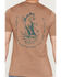 Image #4 - Sendero Provisions Men's No Luck Short Sleeve Graphic T-Shirt, Lt Brown, hi-res