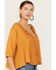 Free People Women's Mae Top, Orange, hi-res