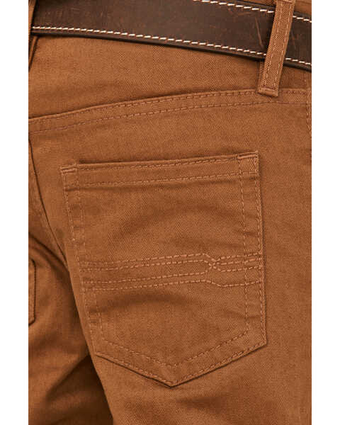Image #4 - Cody James Boys' Rubber Slim Straight Stretch Jeans , Rust Copper, hi-res