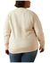 Image #2 - Ariat Women's Rebar Workman Wash Faced Sweatshirt - Plus, Light Pink, hi-res